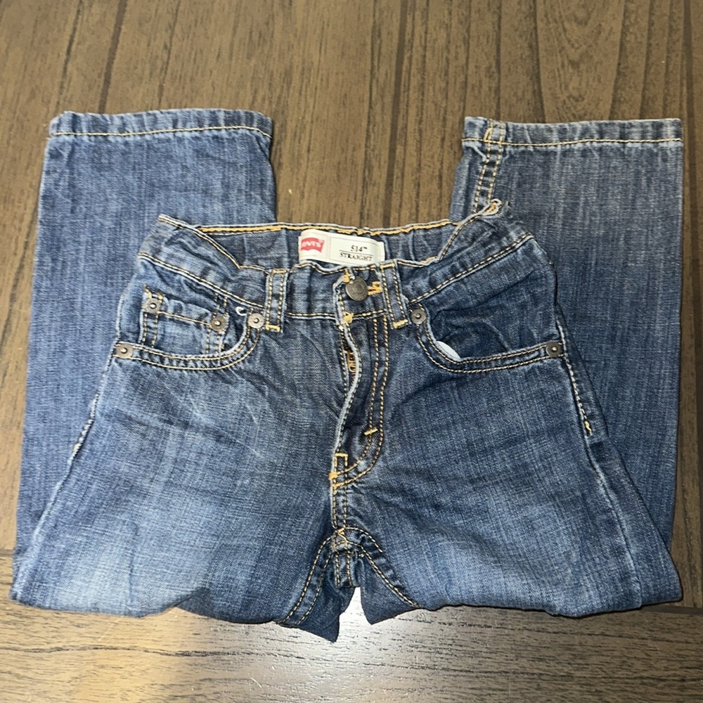 Levi’s 514 straight toddler size 3-4 years very good condition
